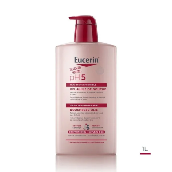 EUCERIN pH5 GEL-HUILE DE DOUCHE 1L