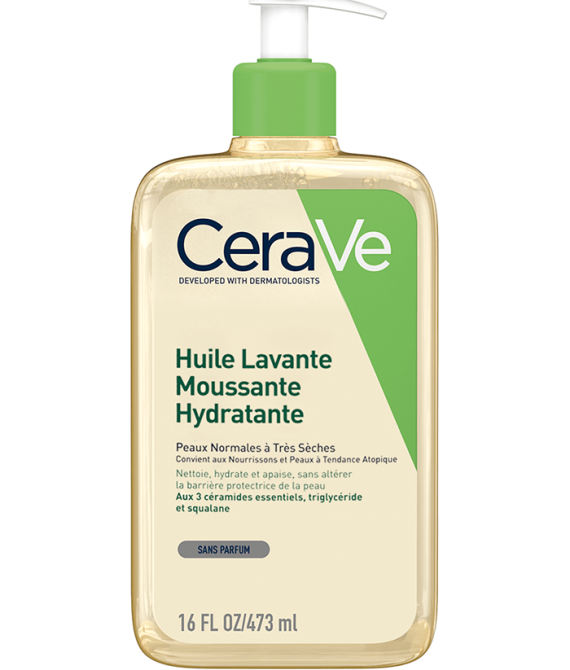 CERAVE Huile Lavante Moussante Hydratante – 473ml