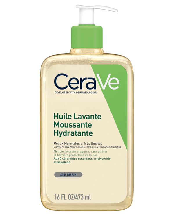 CERAVE Huile Lavante Moussante Hydratante - 473ml