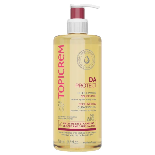 Topicrem DA Protect Huile lavante relipidante 500 ml