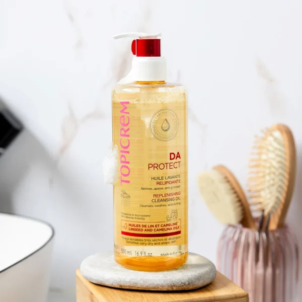 Topicrem DA Protect Huile lavante relipidante 500 ml – Image 3