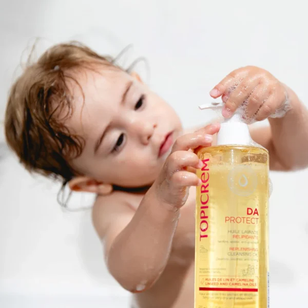 Topicrem DA Protect Huile lavante relipidante 500 ml – Image 2