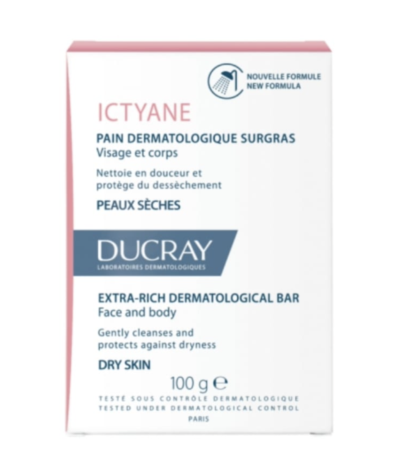 DUCRAY ICTYANE Pain Surgras 100G