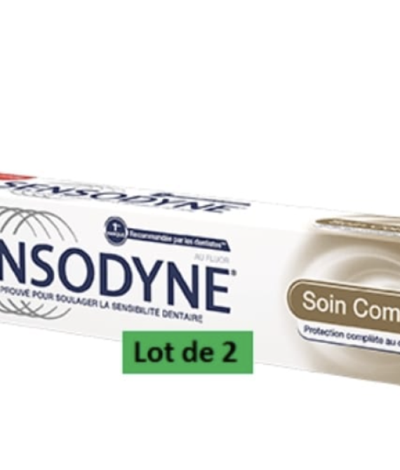 Sensodyne dentifrice protection complète – 2x75ml