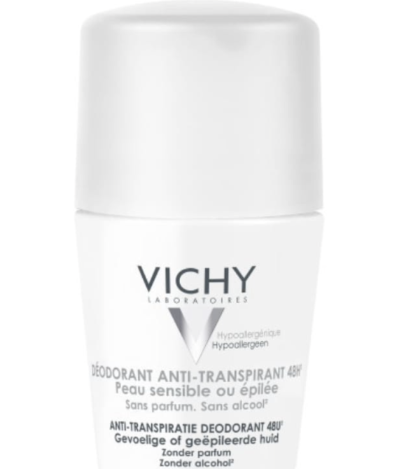 VICHY deodorant bille 48H anti transpirant peau sensible 50ml