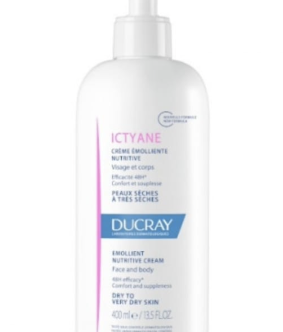 DUCRAY ICTYANE Crème Émolliente Nutritive 400ML