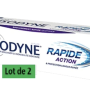 Sensodyne dentifrice Rapide Action - Lot de 2x75ml