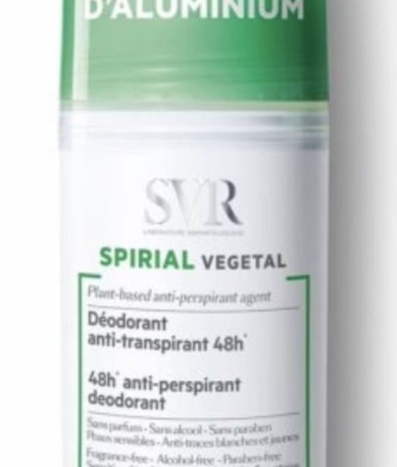 SVR SPIRIAL VEGETAL Déodorant Anti-Transpirant Roll-on 50ml