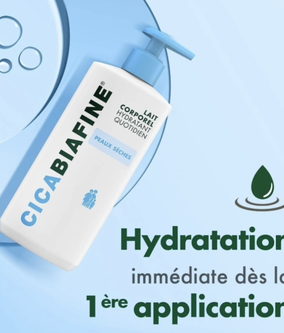 CICABIAFINE Lait Hydratant Corporel Quotidien 400 ml
