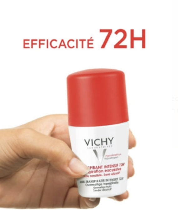 VICHY deodorant bille 72H détranspirant Intensif 50ml